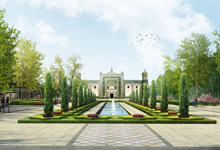 新疆喀什香妃故里文化旅游景区绿化设计
